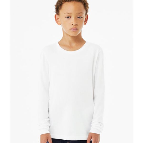 Youth Heather CVC Long-Sleeve T-Shirt Thumbnail
